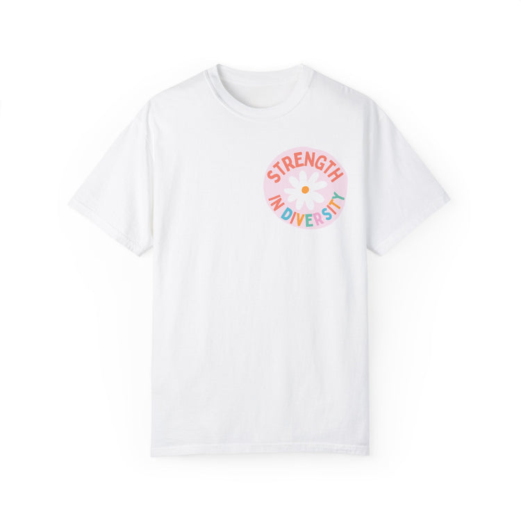 strength in diversity comfort colors tee