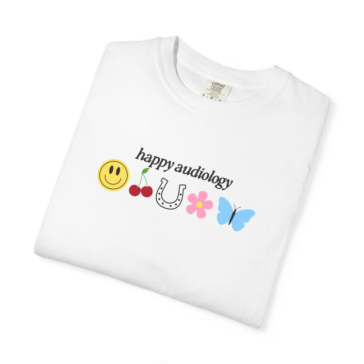 happy audiology comfort colors tee