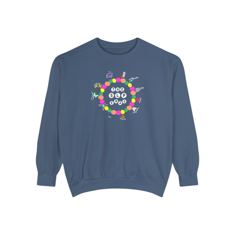 SLP ERAS friendship bracelet comfort colors crewneck