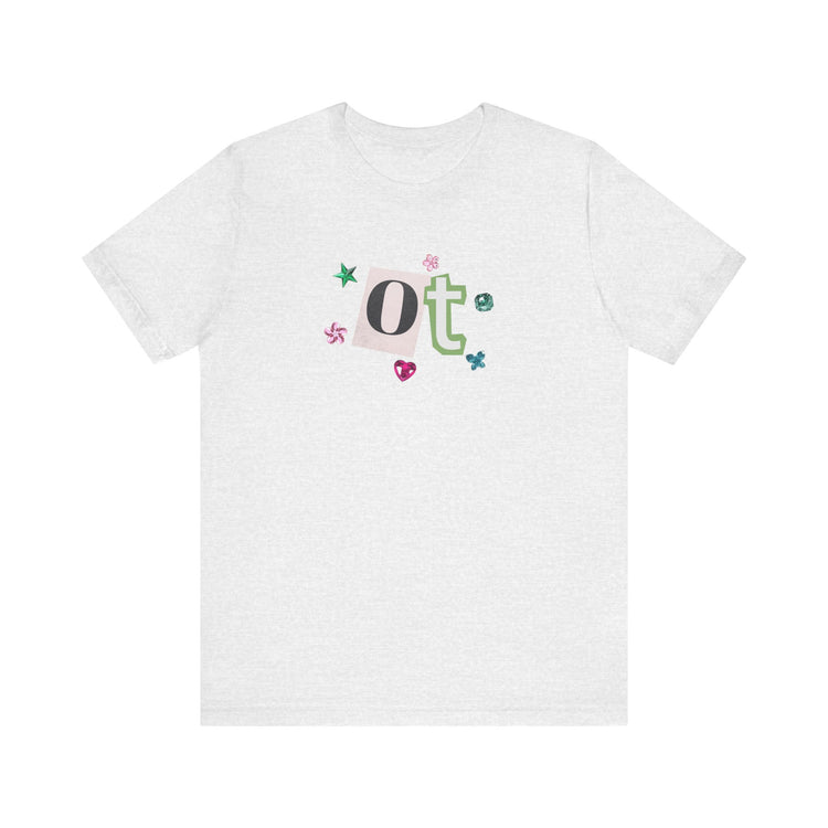 OT newspaper gem short sleeve tee