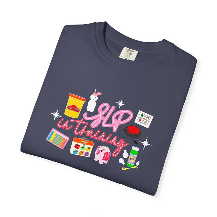 SLP in training comfort colors tee