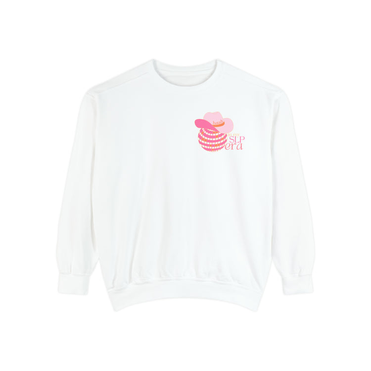 in my SLP era comfort colors crewneck