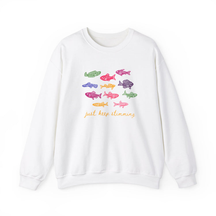 just keep stimming! crewneck