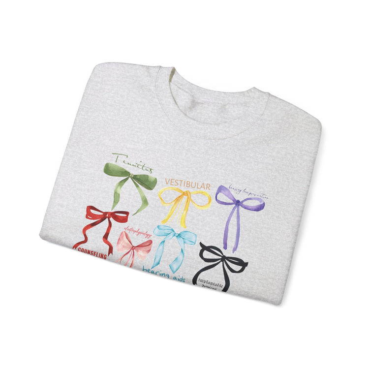 bow AUD era audiology crewneck