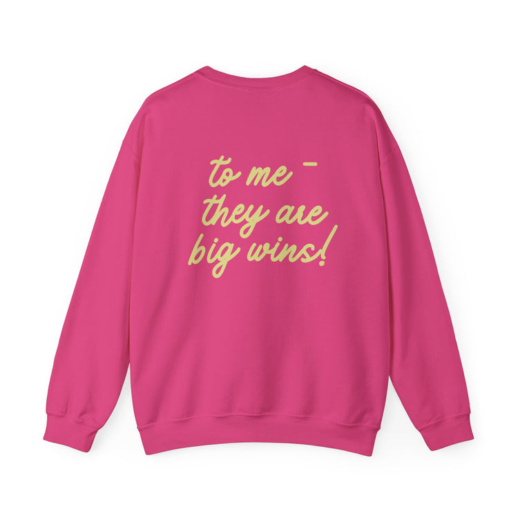 speech path little big wins front/back crewneck