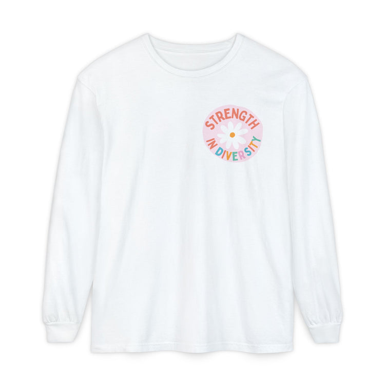 strength in diversity long sleeve tee