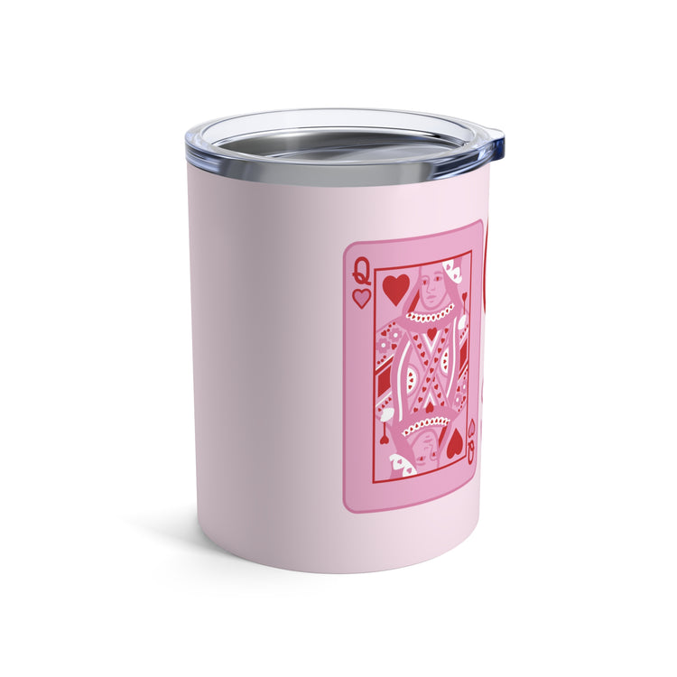 queen of hearts//speech therapy tumbler 10oz