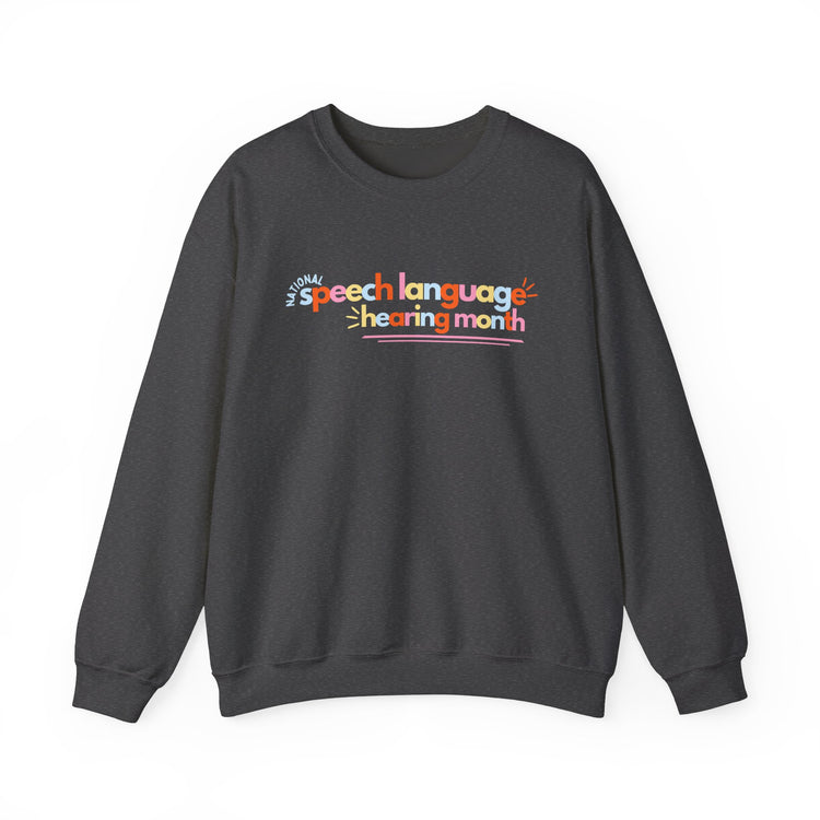 NSLHM colorful bold crewneck
