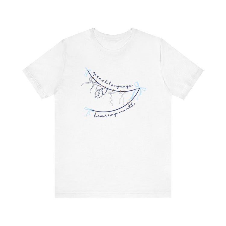 NSLHM bow clothespin tee