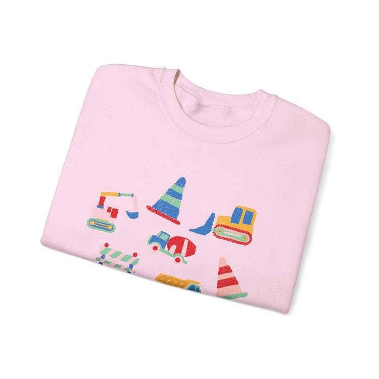 communication under construction! crewneck