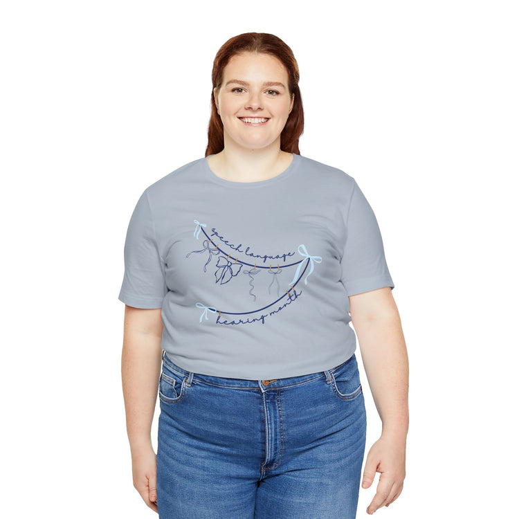 NSLHM bow clothespin tee