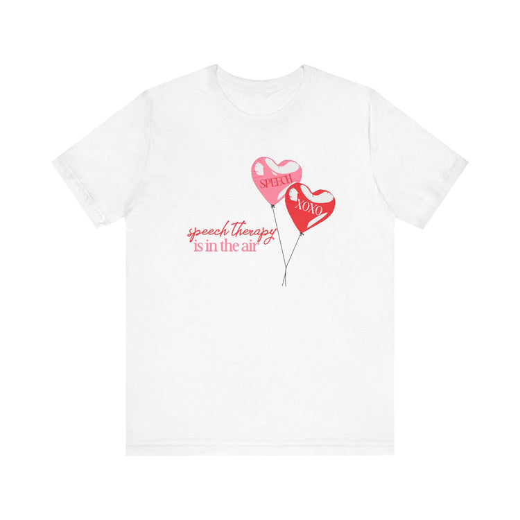 speech is in the air balloon tee