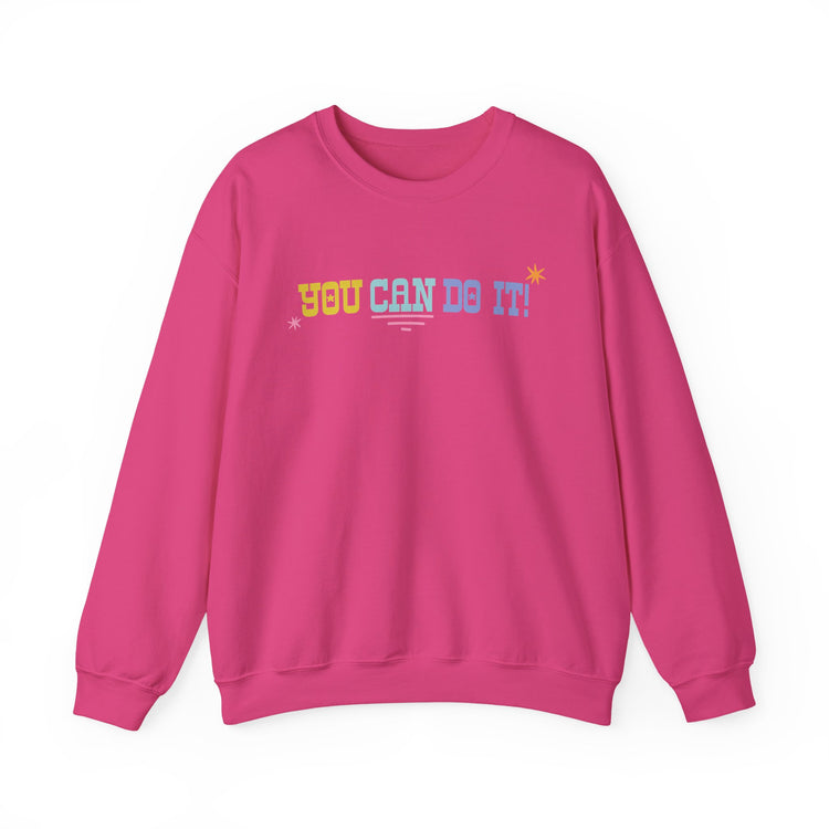 you can do it! crewneck