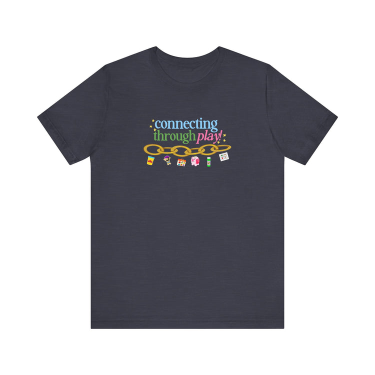 connecting through play chain tee