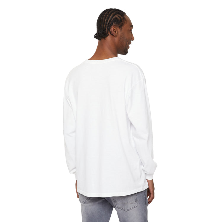 speech path disco smiley comfort colors long sleeve tee