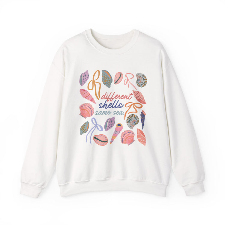 different shells, same sea crewneck