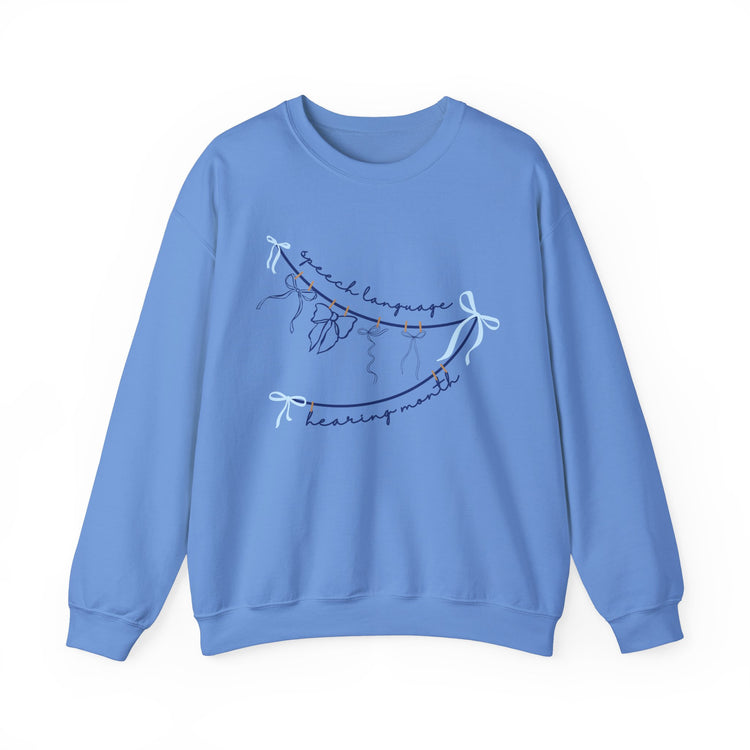 NSLHM bow clothespin crewneck
