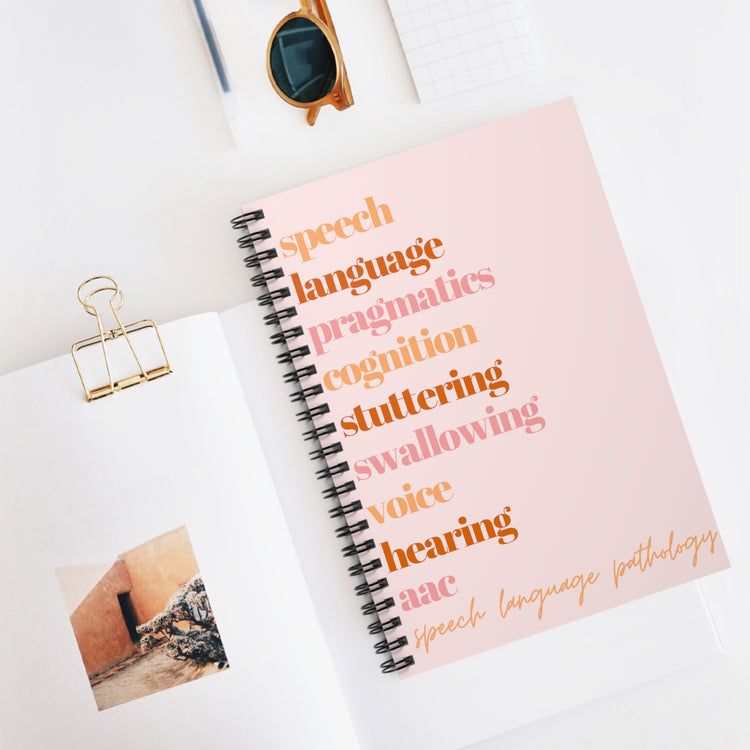 SLP scope notebook - ruled line