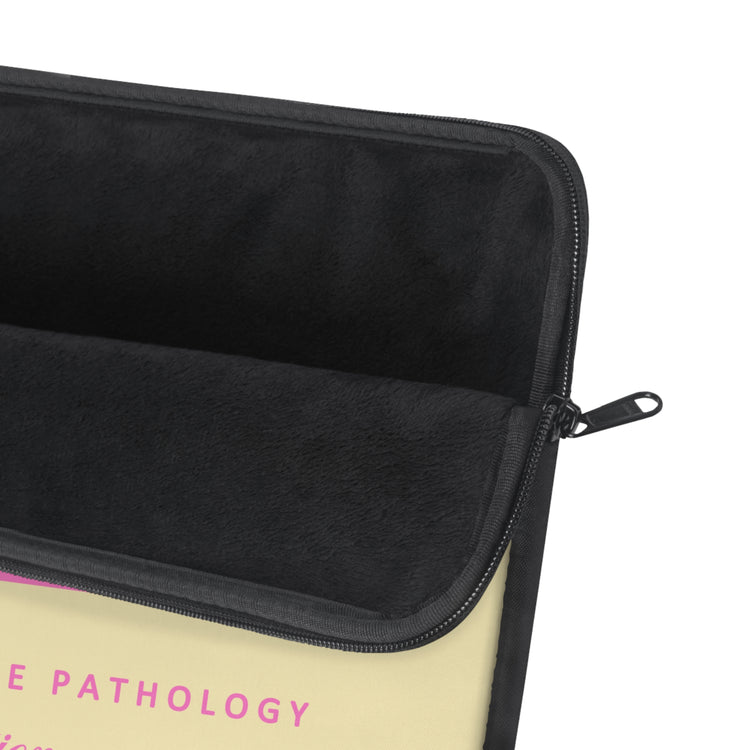 SPEECH varsity laptop sleeve