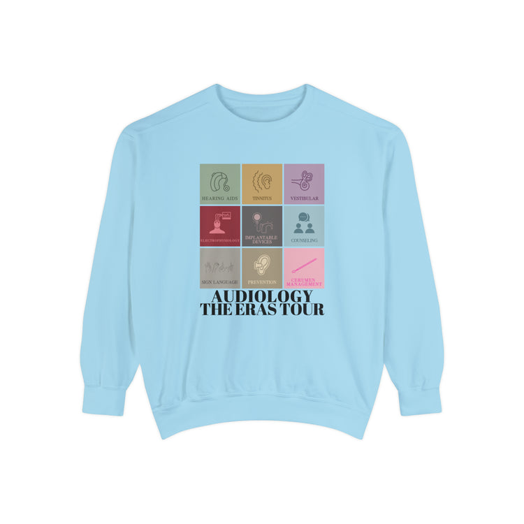 AUDIOLOGY scope eras tour comfort colors crewneck