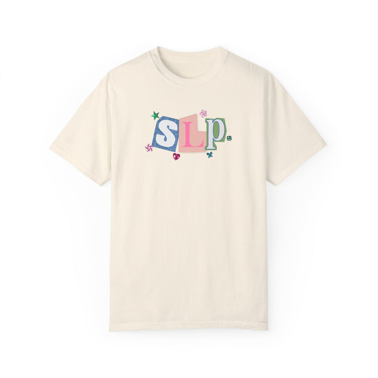SLP newspaper gem comfort colors tee
