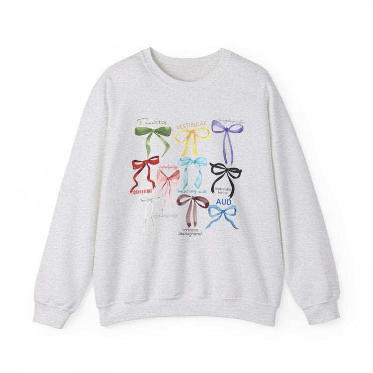 bow AUD era audiology crewneck