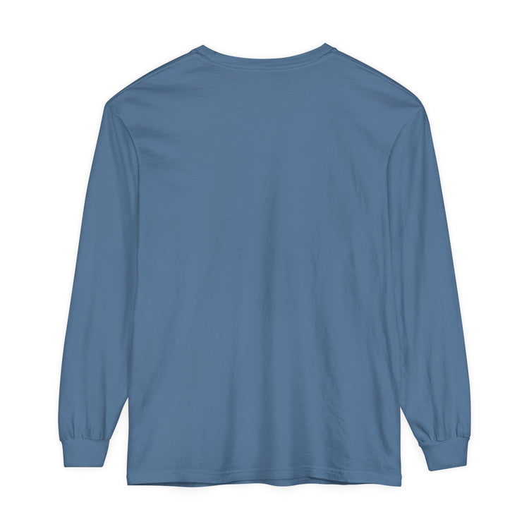 spooky disco ghosts slp comfort colors long sleeve tee
