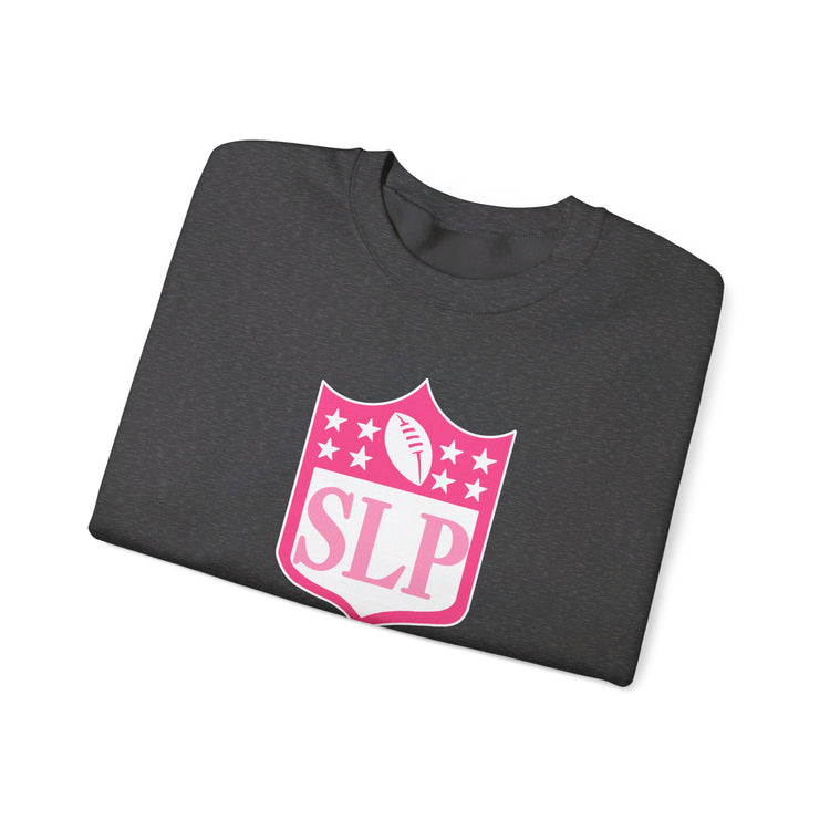 SLP football crest crewneck