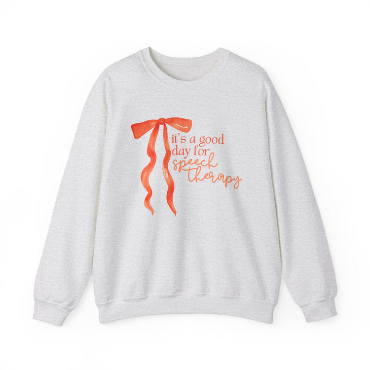 it's a good day for speech crewneck