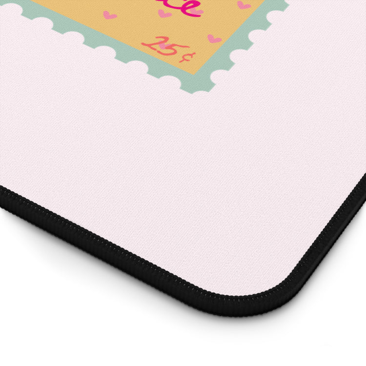 slp love stamps desk mat