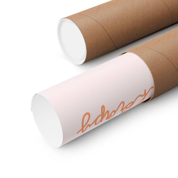 it's a good day for speech therapy orange bow wall poster