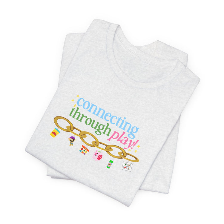 connecting through play chain tee