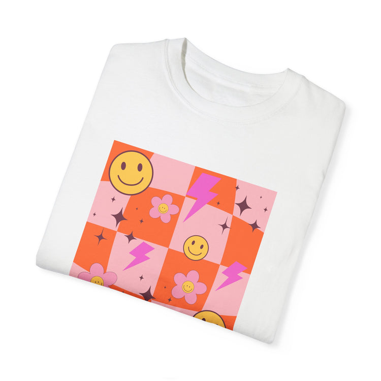 smiley disco audiology comfort colors tee