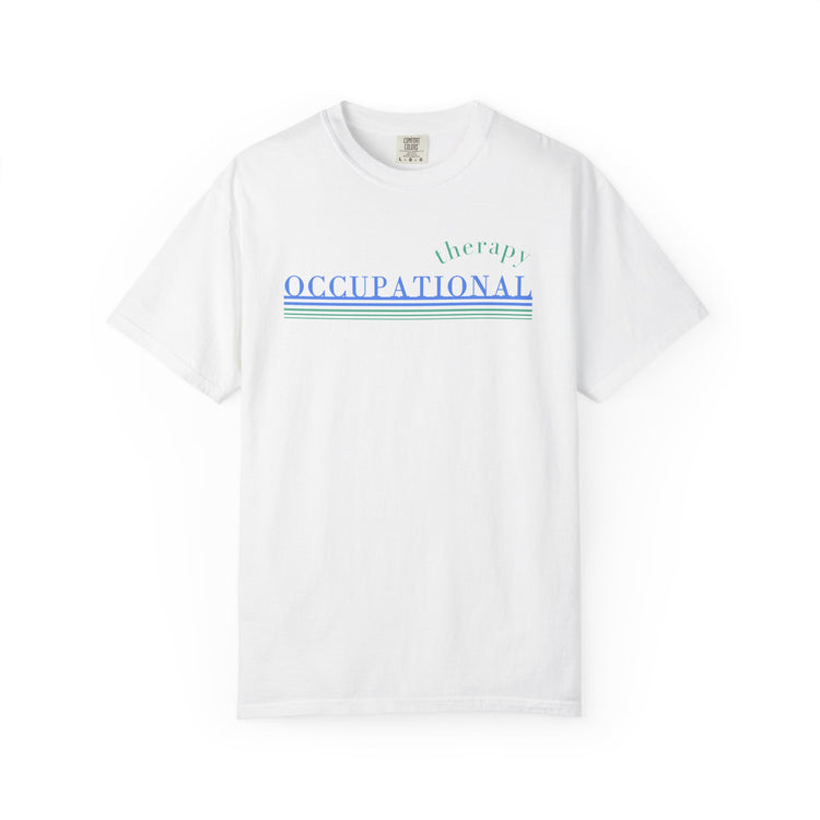 OT blue lines comfort colors tee