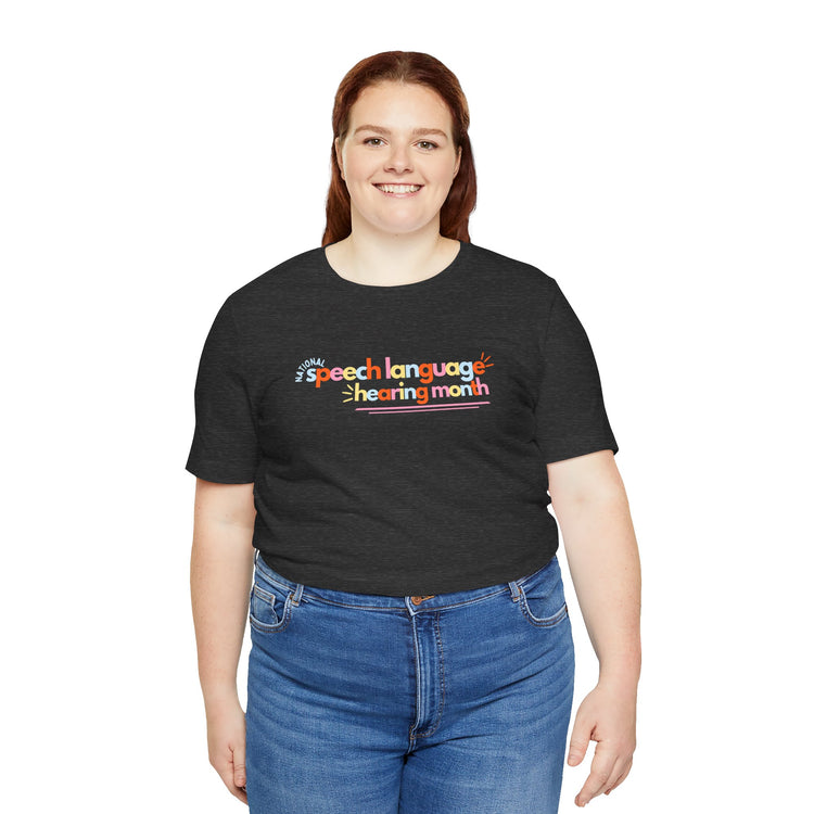 NSLHM colorful bold tee