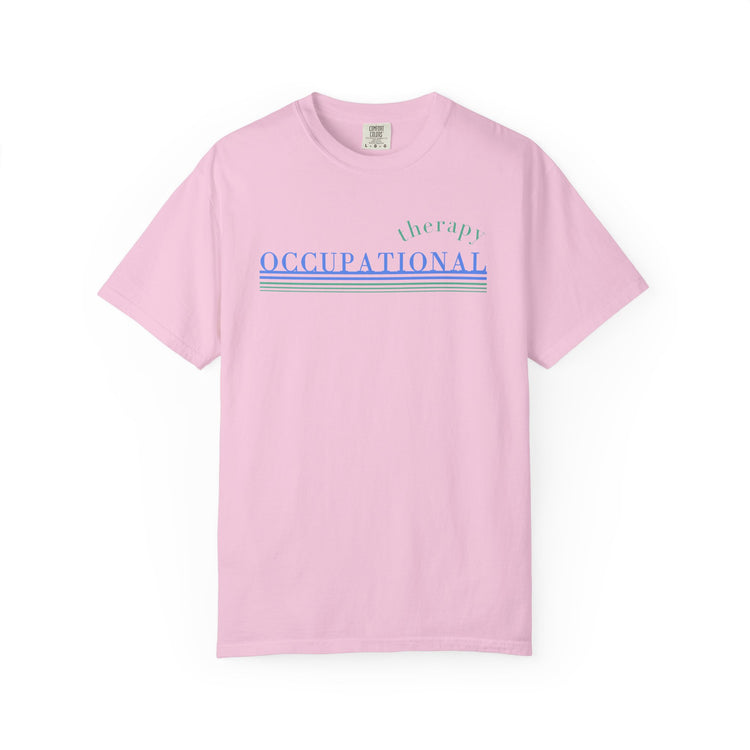 OT blue lines comfort colors tee