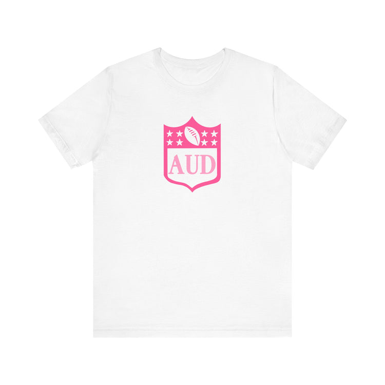 AUD football crest short sleeve tee