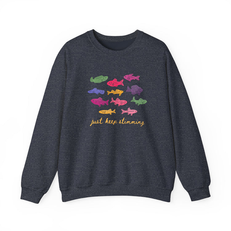 just keep stimming! crewneck