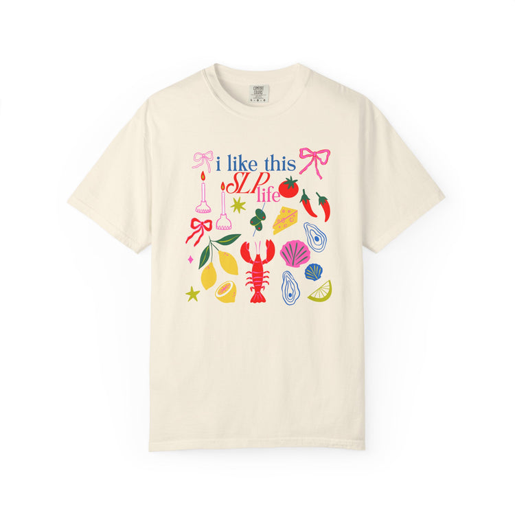 i like this SLP life comfort colors tee