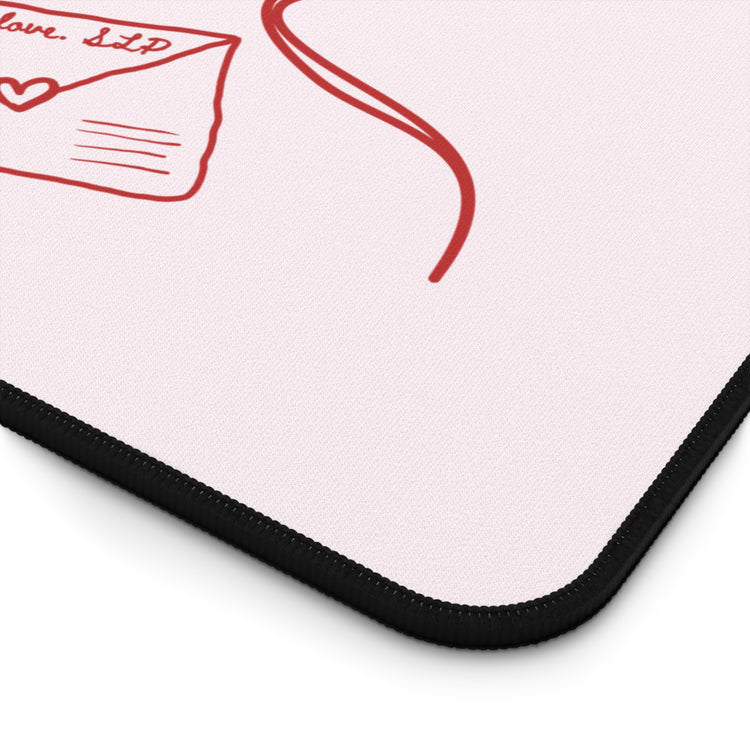 xoxo speech path bow desk mat