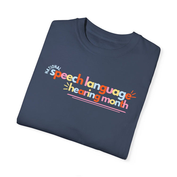 NSLHM colorful bold comfort colors tee