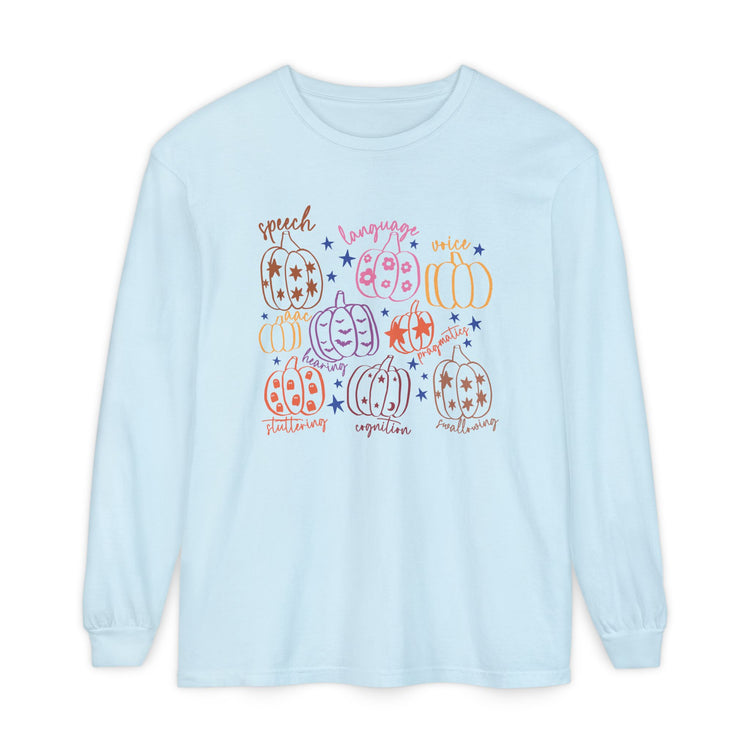 pumpkin slp scope long sleeve tee