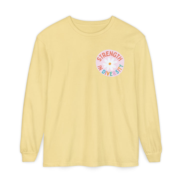 strength in diversity long sleeve tee