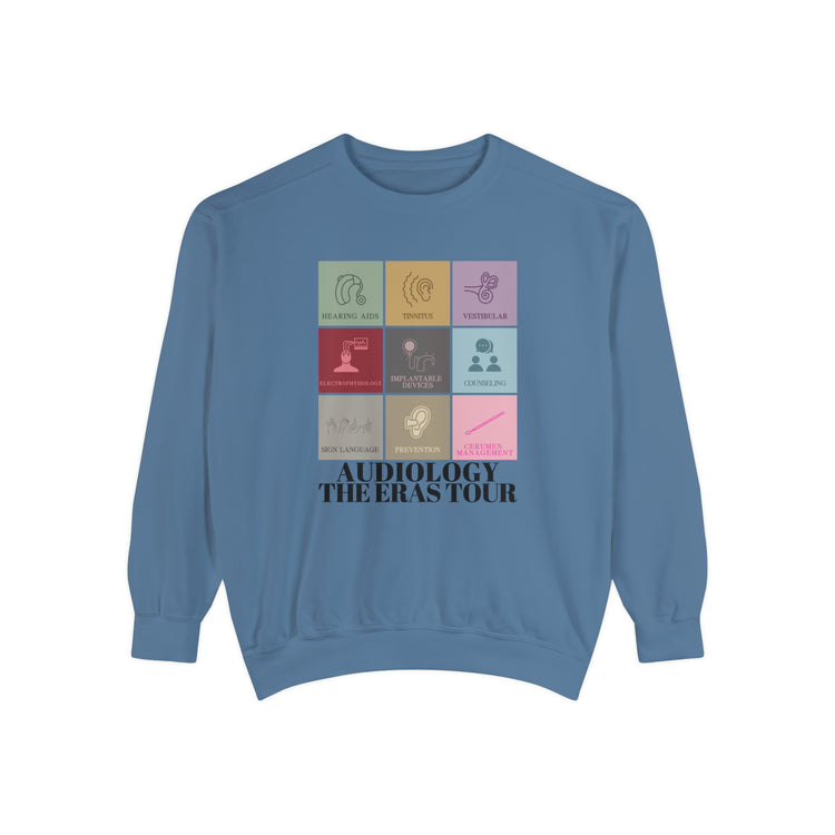 AUDIOLOGY scope eras tour comfort colors crewneck