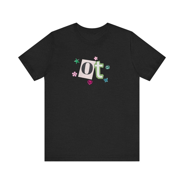 OT newspaper gem short sleeve tee