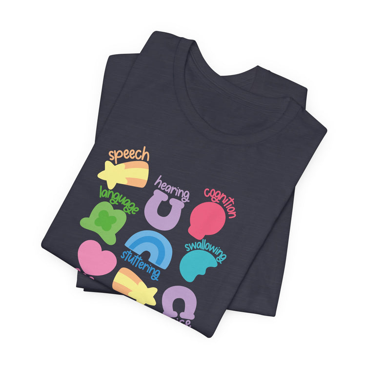 lucky speech charms tee