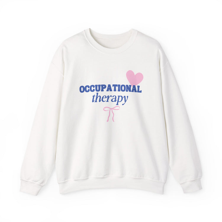 OT heart + bow crewneck