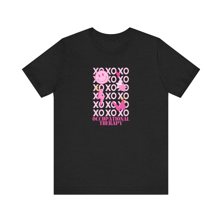 OT xoxo pink short sleeve tee