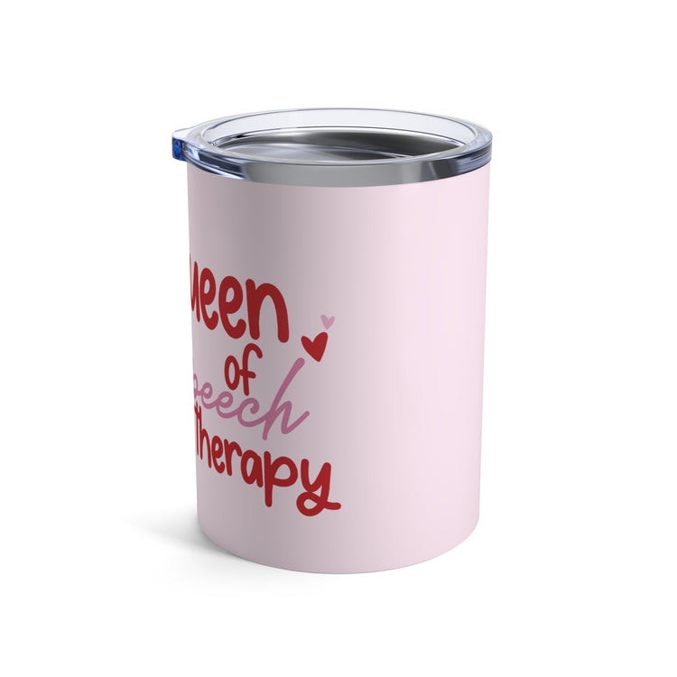 queen of hearts//speech therapy tumbler 10oz