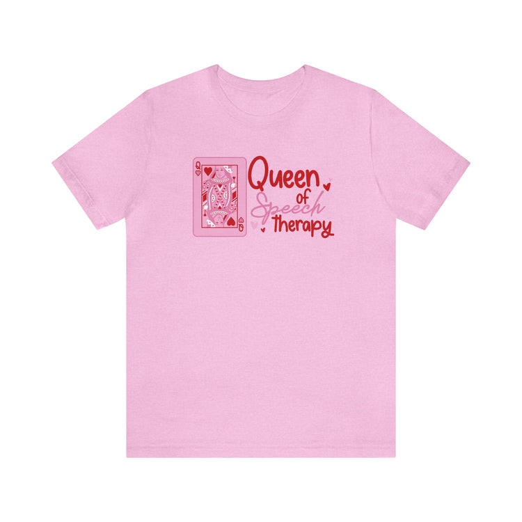 queen of hearts//speech short sleeve tee